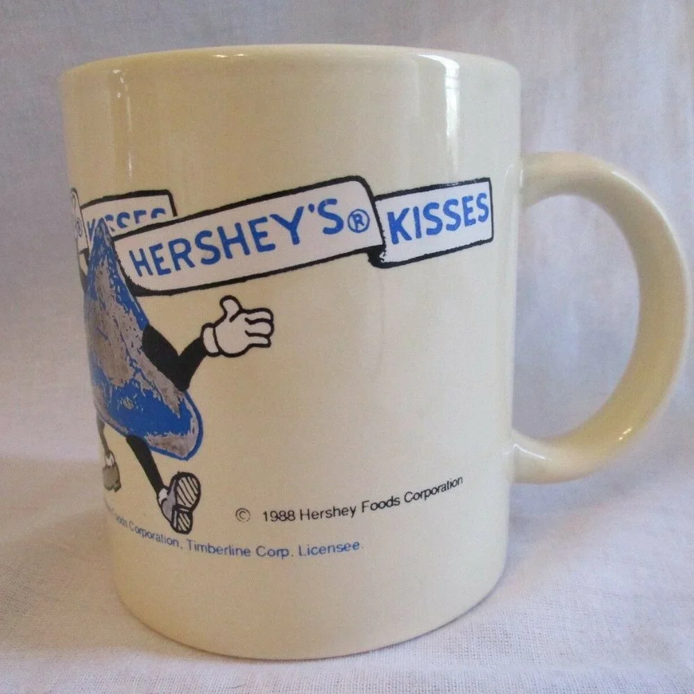 Vintage 1988 Hershey Food Corp Kiss Dancing Cerami‎